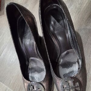 Tory Burch Metallic Brown Women's Shoes